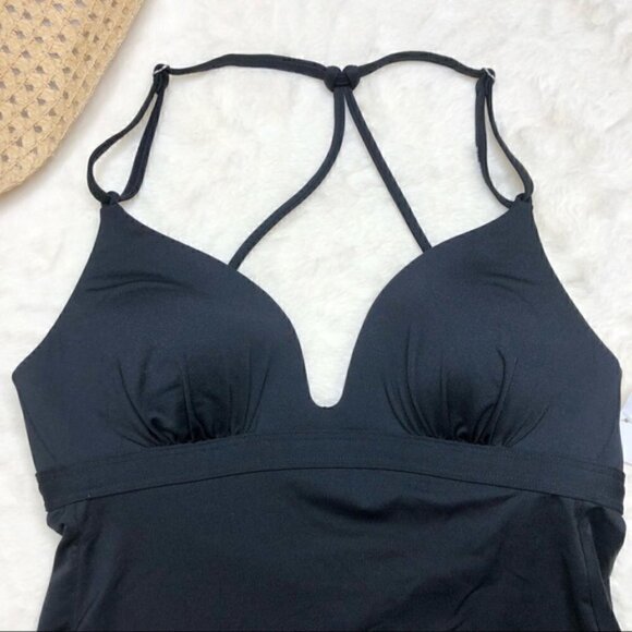 ATHLETA Molded Prism Back Tankini Swim Top - Picture 4 of 8